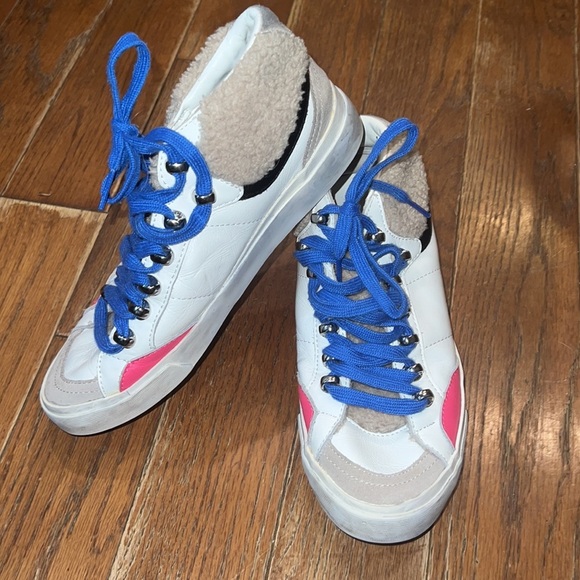 Marc Fisher LTD MLMerin Faux Fur Mid-Top Sneakers - Picture 2 of 7